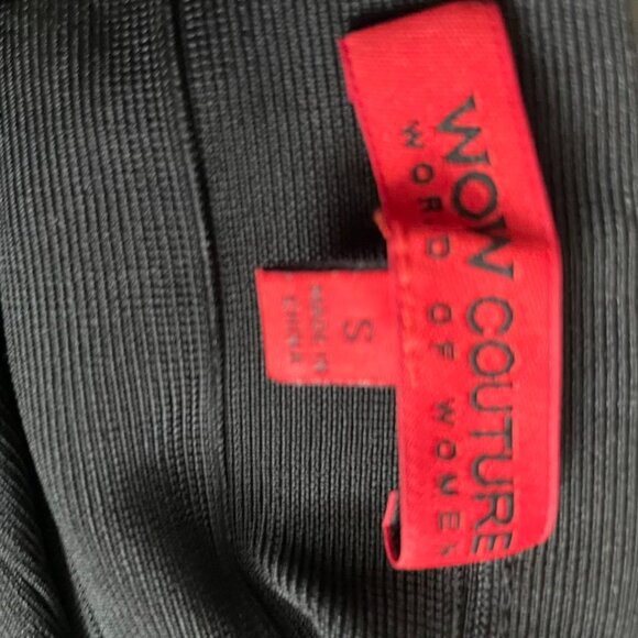 Strapless Colorblock Bandage Dress - Picture 6 of 7